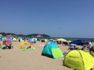 菖蒲田海水浴場復興祭